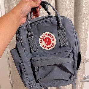 Fjallraven Kanken Mini Backpack — Graphite